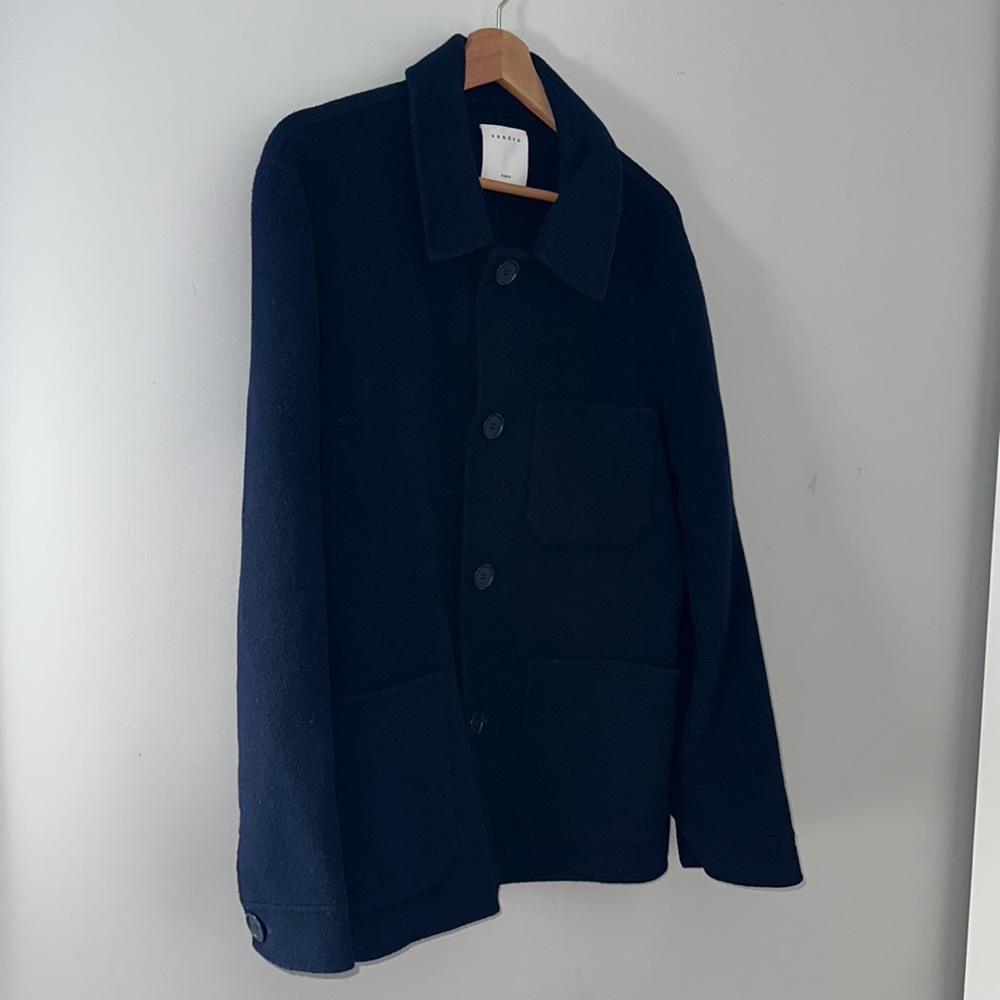 Sandro Paris- Wool Jacket - Picture 5 of 16